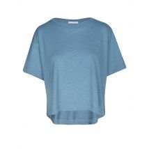 MANDALA Damen T-Shirt Boxy hellblau | S