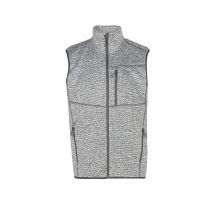 MERU Herren Weste Bergen Strickfleece hellgrau | S