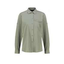 MERU Damen Wanderbluse Lahan olive | XS