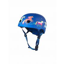 MICRO Kinder Scooter Helm Unicorn blau | 48-53CM