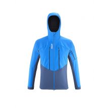 MILLET Herren Touren Softshelljacke White Shield Hoodie blau | M
