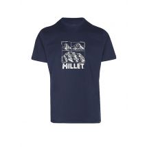 MILLET Herren T-Shirt Charmonix Logo dunkelblau | M