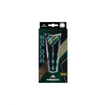 MISSION Steeldart-Pfeile Solace M2 Brass 23g blau
