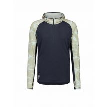 MONS ROYALE Herren Funktionsshirt Temple Tech Hoodie grau | L