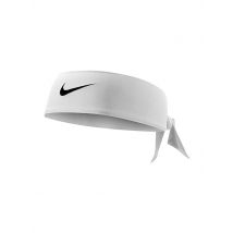 NIKE Stirnband zum Binden Dri-FIT weiss