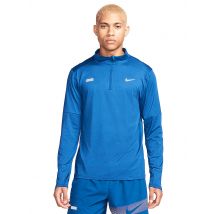 NIKE Herren Laufshirt Flash Dri-FIT dunkelblau | L