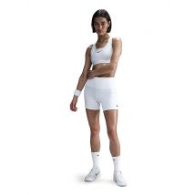 NIKE Damen Tennisshort Ball weiss | XS