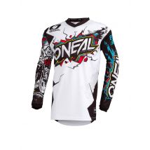O’NEAL Jungen Radshirt Element Youth Jersey Villain weiss | 128-140