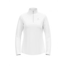 ODLO Damen Unterzieh Zipshirt Besso Mid Layer weiss | XL