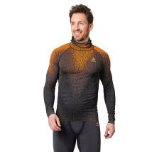 ODLO Herren Unterziehshirt Blackcomb mit Gesichtsschutz orange | S