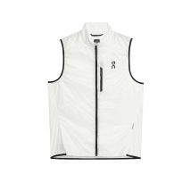 ON Herren Laufweste Weather Vest weiss | XL