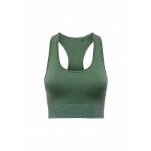 ONLY PLAY Damen Sport-BH Seam Medium Support dunkelgrün | S