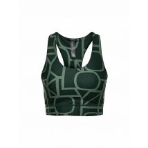 ONLY PLAY Damen Sport-BH Medium Support dunkelgrün | S