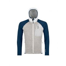 ORTOVOX Herren Fleecejacke Classic Knit Hoodie hellgrau | S