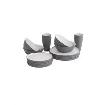 OUTWELL Gala Geschirr-Set 4 Personen grau