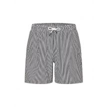 PAUL Herren Badeshorts Striped dunkelblau | L