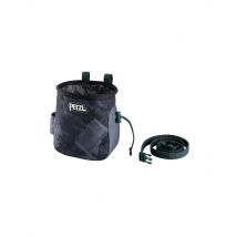PETZL Chalkbag Saka grau