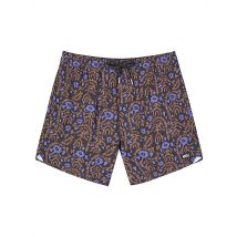PICTURE Herren Badeshort Piau 15 Printed blau | M
