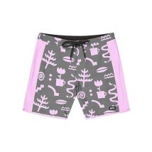 PICTURE Herren Boardshort Andy 17 Printed rosa | 30