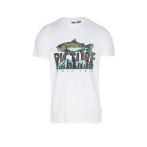 PICTURE Herren Beachshirt Saywhat weiss | XL