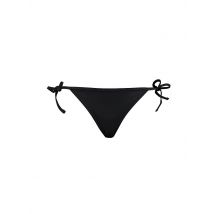 PUMA Damen Bikinihose mit seitlicher Schnürung schwarz | S