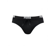 PUMA Herren Badeslip schwarz | S