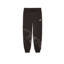 PUMA Damen Jogginghose Marbleized schwarz | XS