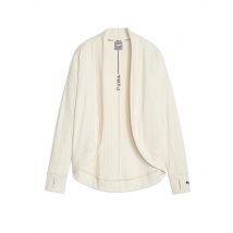 PUMA Damen Yoga Jacke Studio Unwind Long Cardigan beige | XS