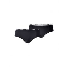 PUMA Damen Hipster 2er Pkg. schwarz | XS
