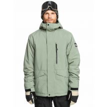 QUIKSILVER Herren Snowboardjacke Mission Solid  hellgrau | M