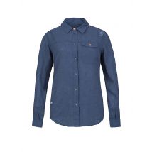 RAFIKI Damen Kletterbluse Saume Leinen dunkelblau | 34