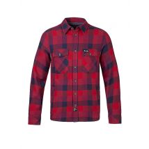 RAFIKI Herren Kletterhemd Virage Flannel dunkelrot | XL