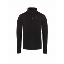 REHALL Herren Unterzieh Zipshirt King-R schwarz | S