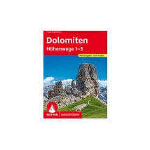 ROTHER Wanderführer Dolomiten Höhenwege 1-3 keine Farbe