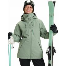 ROXY Damen Snowboardjacke Presence Parka hellgrün | M