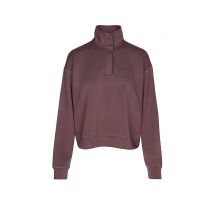 ROXY Damen Sweater Rise & Vibe Fleece dunkelrot | XS