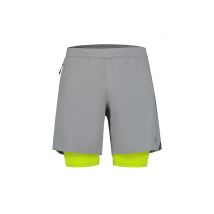 RUKKA Herren 2in1 Laufshort Maaninka grau | XXL