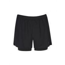RUKKA  Damen 2in1 Laufshort Makela  schwarz | 34