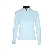 RUKKA Damen Laufshirt Maalo mit Zip hellblau | 34