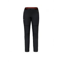 SALEWA Damen Wanderhose Pedroc 2 Durastretch 2 in 1 ZipOff schwarz | 34