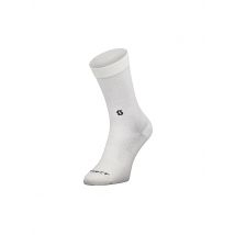 SCOTT Herren Radsocken Perf. No Shortcuts Crew weiss | 42-44