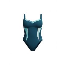 SPEEDO Damen Badeanzug Printed Shaping petrol | 40