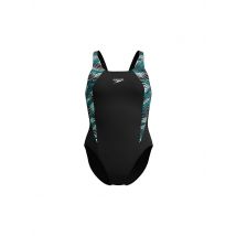 SPEEDO Damen Badeanzug Hyperboom Splice petrol | 40