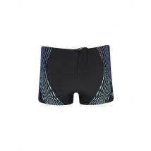 SPEEDO Herren Beinbadehose Duo Logo Print schwarz | XL