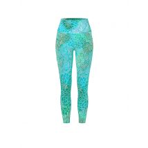 SPIRIT OF OM Damen Yogatight Madhu 7/8 türkis | XS