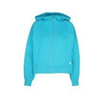 SPIRIT OF OM Damen Yoga Sweatjacke Jaquard Gati Nava türkis | S