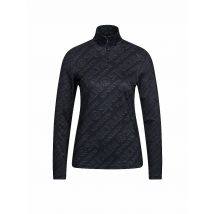 SPORTALM Damen Ski Unterzieh Zipshirt schwarz | 38