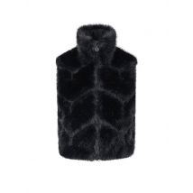 SPORTALM Damen Weste Fake Fur schwarz | 38