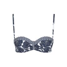 SUNSEEKER Damen Bikinioberteil Bügel-Bandeau dunkelblau | 36A