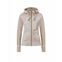 THE SPIRIT OF OM Damen Yoga Sweatjacke camel | XS